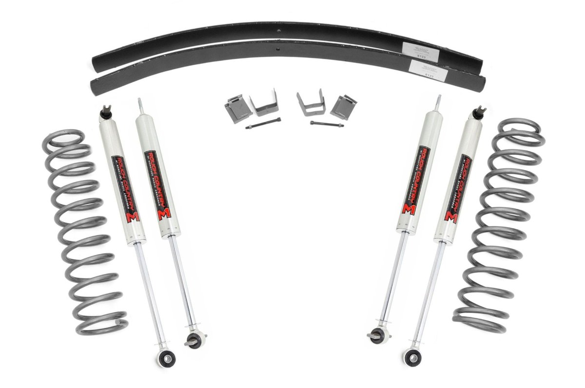 Jeep Cherokee Suspension Lift Kit - Rear - Rough Country - 3 Inch Lift Kit | Rear AAL | M1 - '84-'01